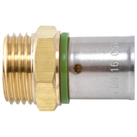 Mâle fixe à sertir