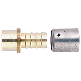 Union droit PER-cuivre à sertir