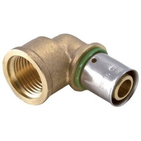 Coude femelle à sertir