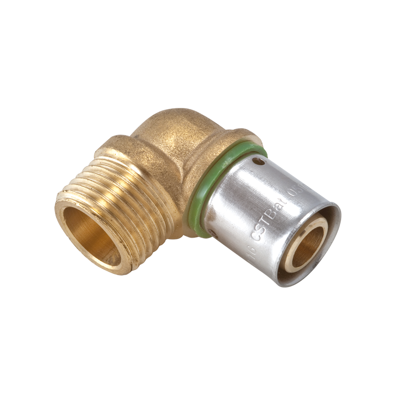 Coude mâle à sertir