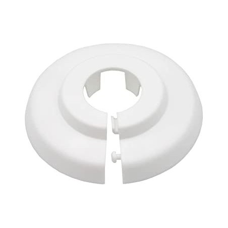 Rosace sanitaire blanche