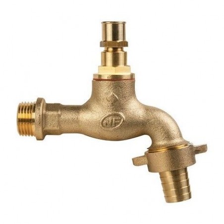 Robinet de puisage 1/2-3/4 à tête cachée