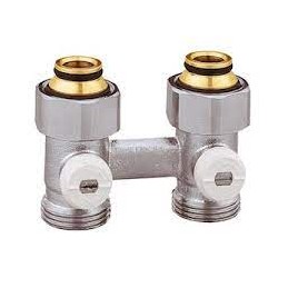 Robinet en H équerre chantier