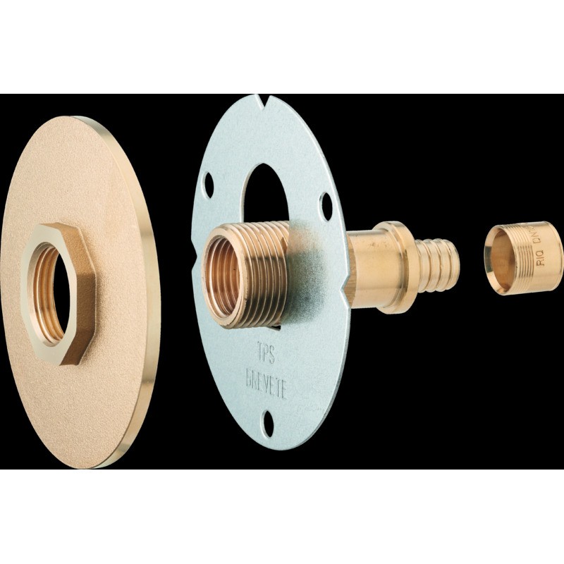 R'FIX Extérieur laiton brut à glissement - PER 16