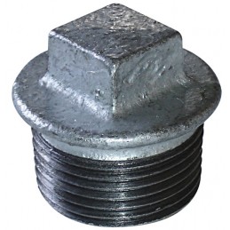 Bouchon galvanisé - Mâle 1/2
